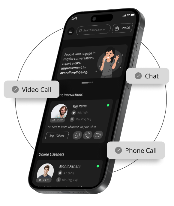 Aurom - India's most trusted emotional support app